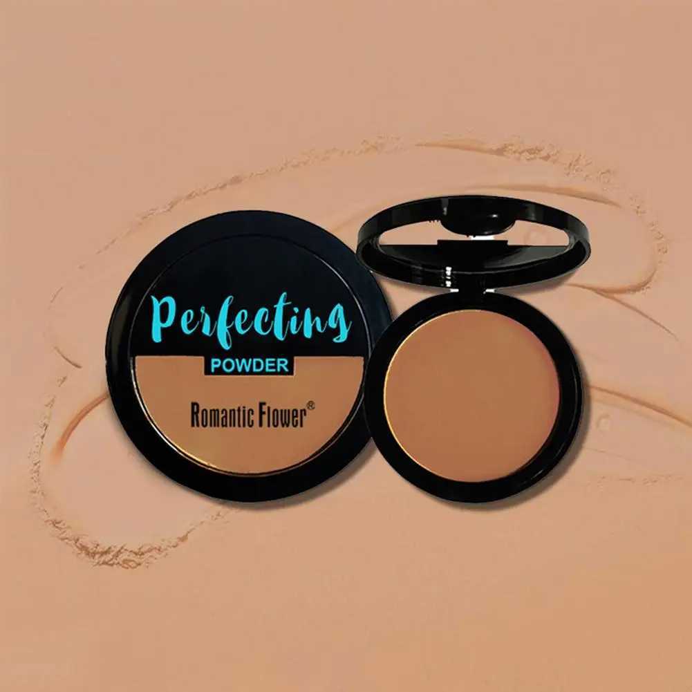 Dark Matte Setting Powder Invisible Matte Poreless Pressed Face Powder Makeup Lightweight Breathable Oil Control Deep ConcealerXJ250224
