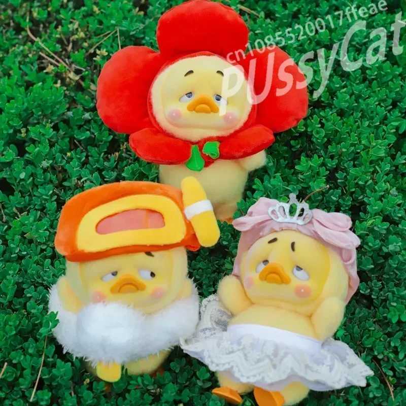 In Stock Upset Duck 2Act Cute Duck Plush Doll Blind Box Toys Fluffy Anime Figure Surprise Mystery Box Collectible Desk GiftsT250224