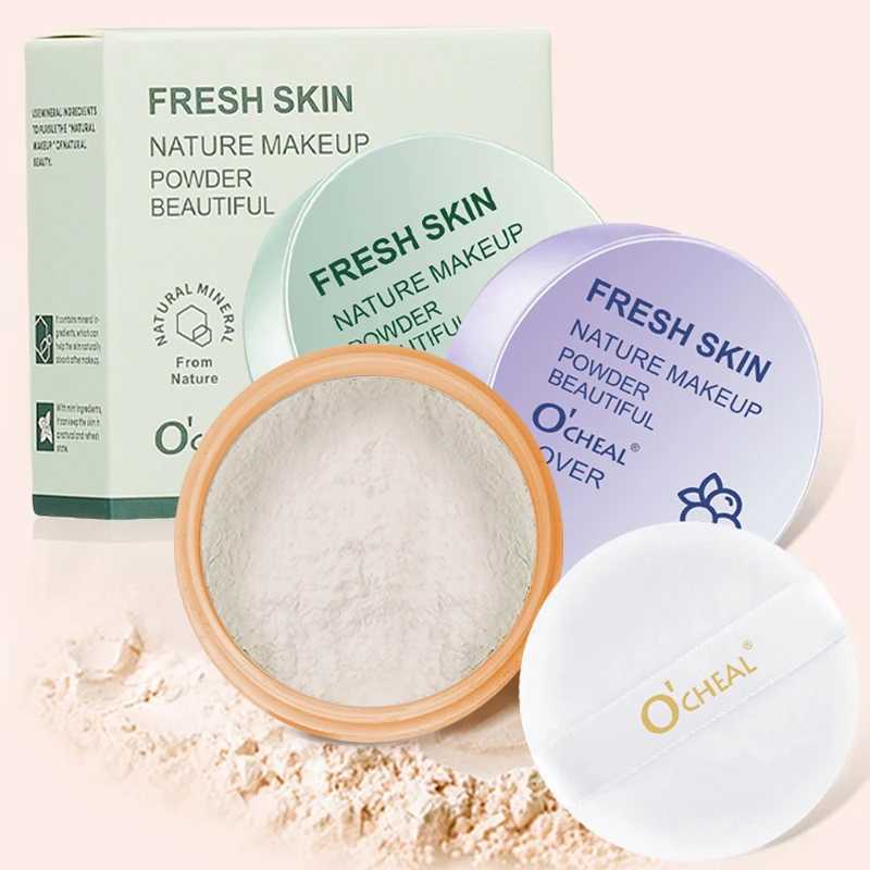 OCHEAL Waterproof Matte Setting Makeup Powder Finish Oil-control Vitamin C Cosmetics Facial Velvet Gloss Loose PowderXJ250224