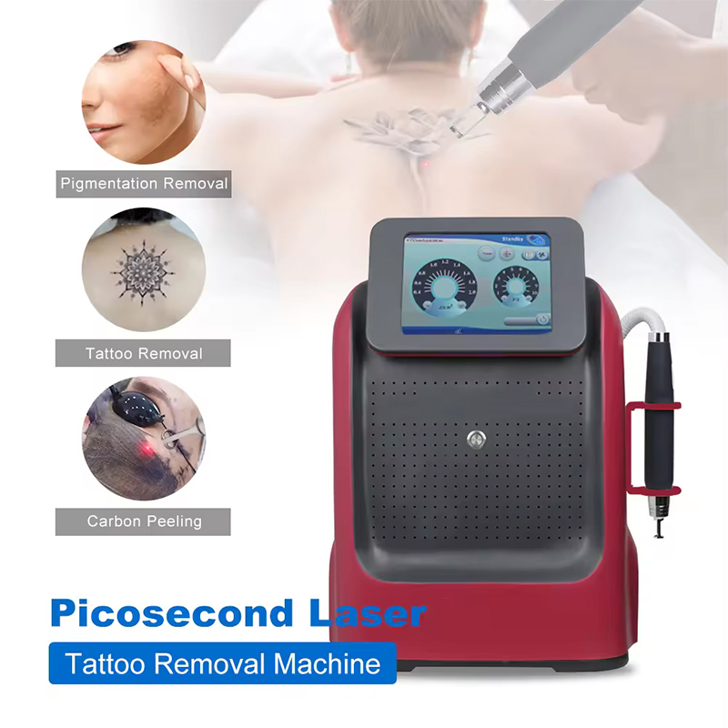 Q Switched Nd Yag Picosecond Tattoo Removal Eyebrow Washing Device Laser Pico Laser Tattoo Removal Freckles Birthmark Removal Skin Whitening Machine