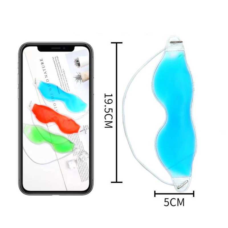 Ice Eye Patch Cover Cold Sleeping Eye Mask Compress Gel Eye Fatigue Relief Relaxation Remove Dark Circle Eye Shield Care 1pcsXJ250224