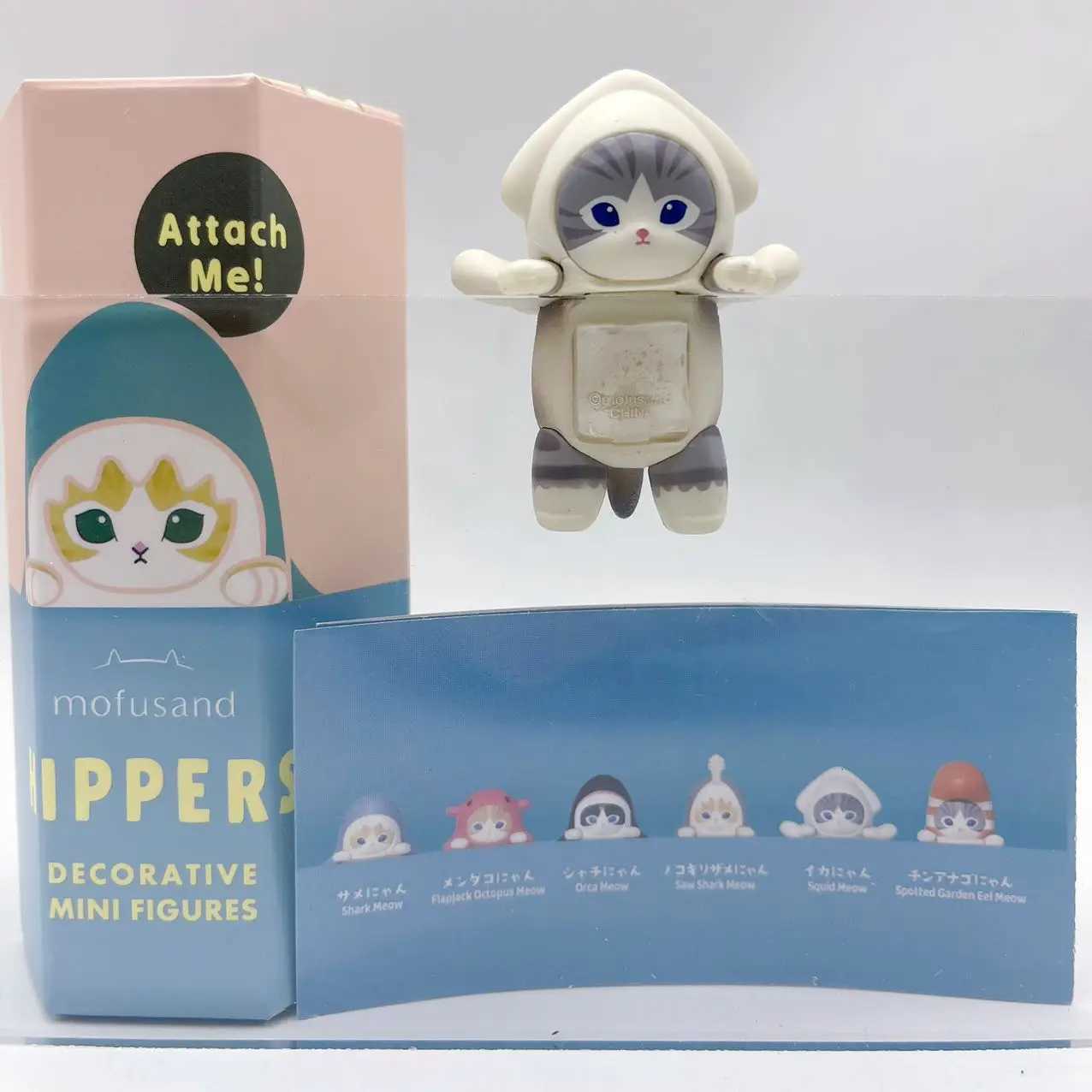 Good Quality Mofusand Hippers Blind Box Mini Figure Shark Cat Action Figure Toys Fans Children Christmas Gift ToysT250224