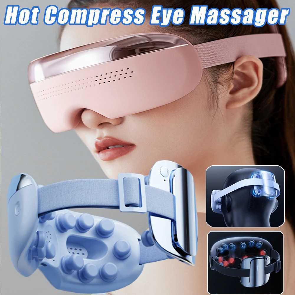 Acupoint Vibration Eye Care Instrument Visualization Hot Compress Eye Massager Relieve Eye Fatigue Dry Music Eye Massage RelaxXJ250224