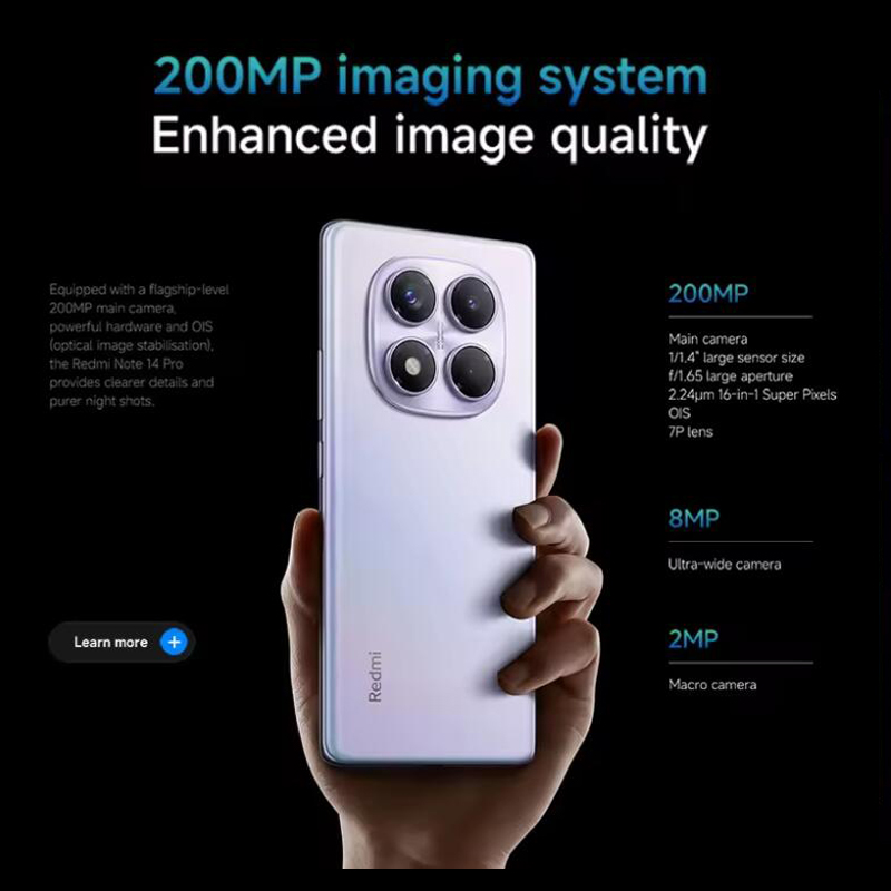 Global Version Xiaomi Redmi Note 13 4G Smartphone 8gb RAM 512gb ROM Camera 120Hz AMOLED 33W Fast Charging Snapdragon 685 Octa Core