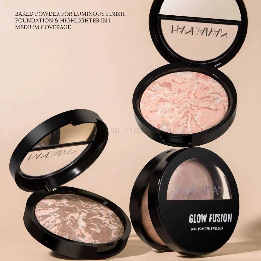 Multipurpose Contour Bronzer Natural Bronze Glow Baked Powder Foundation Setting Pressed Face Powder Brighten Coverage MakeupXJ250224