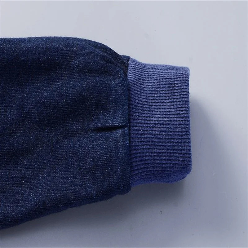 Spring and autumn toddler boy 76 decorative printed coatelastic jeans suit fashion Joker. 250224