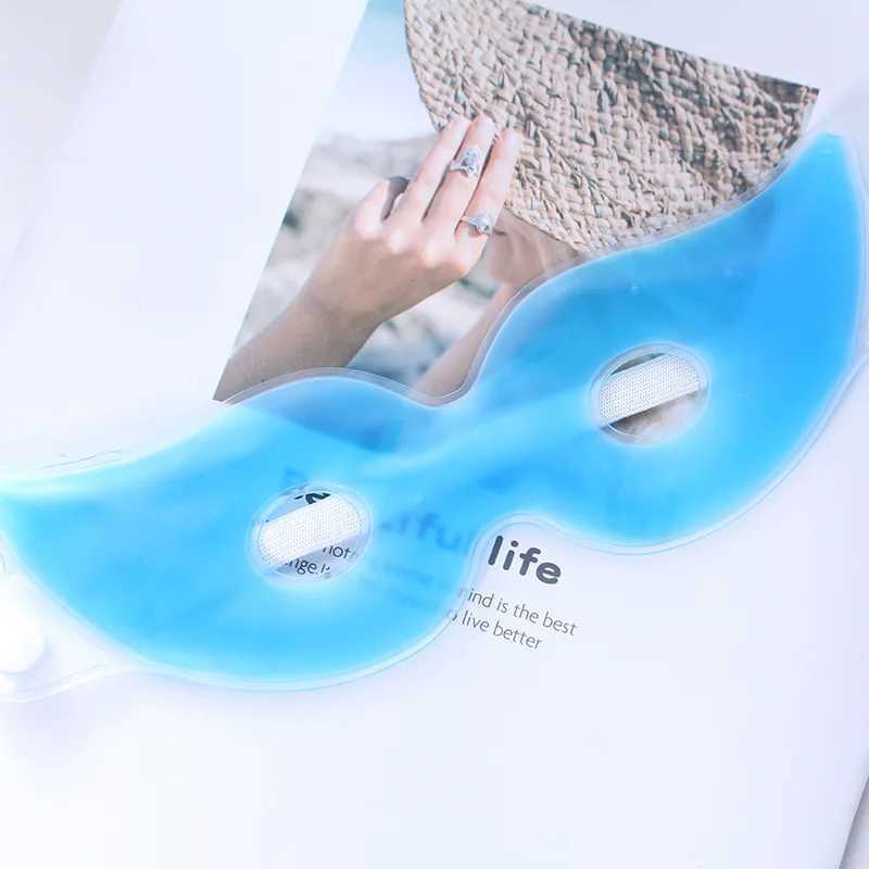 Gel Eye Mask Warm Hot Ice Cooling Relieve Eye Fatigue Eliminate Dark Circles Gel Eye Mask Ice Bag Reusable For Good SleepXJ250224