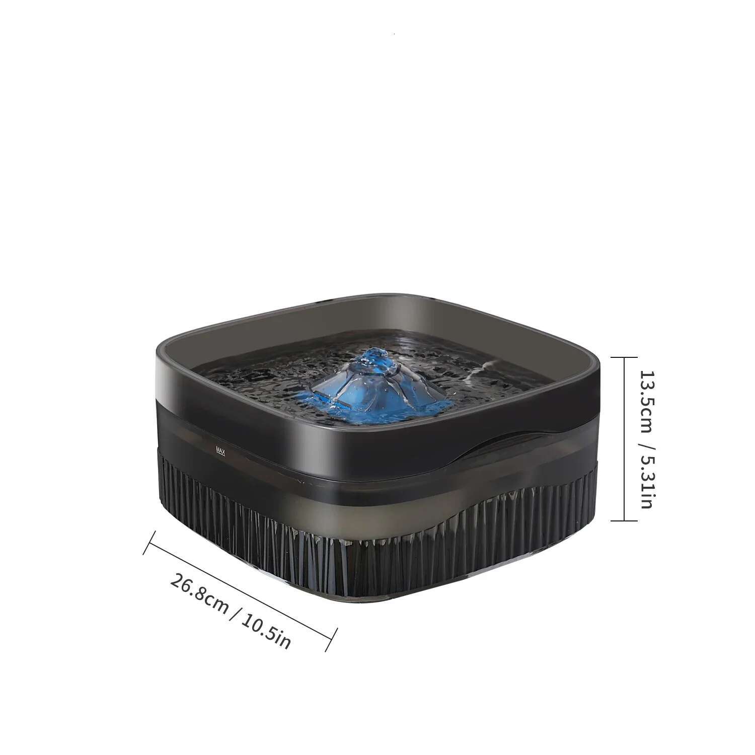 5.5L/9L Dog Bowl Pet Water Fountain with Ultra-Quiet Pump for Multiple Cats or Dogs Automatic Cat Drinking Dispenser