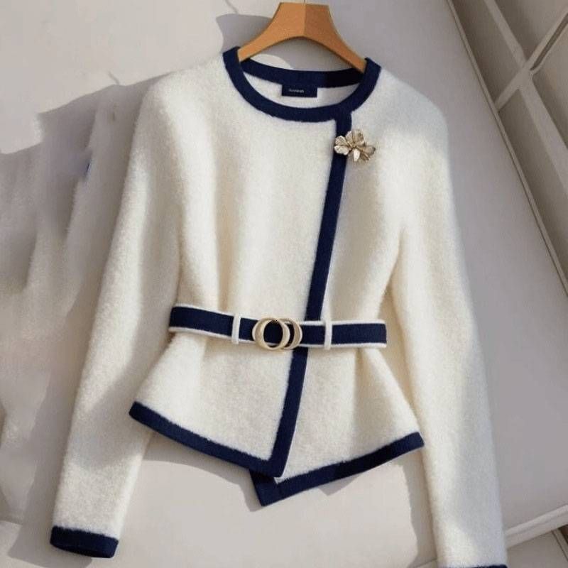 Women's Clothing Autumn And Winter Lady High End Fashion Temperament Tops Casual All Match Straight Long Pants
