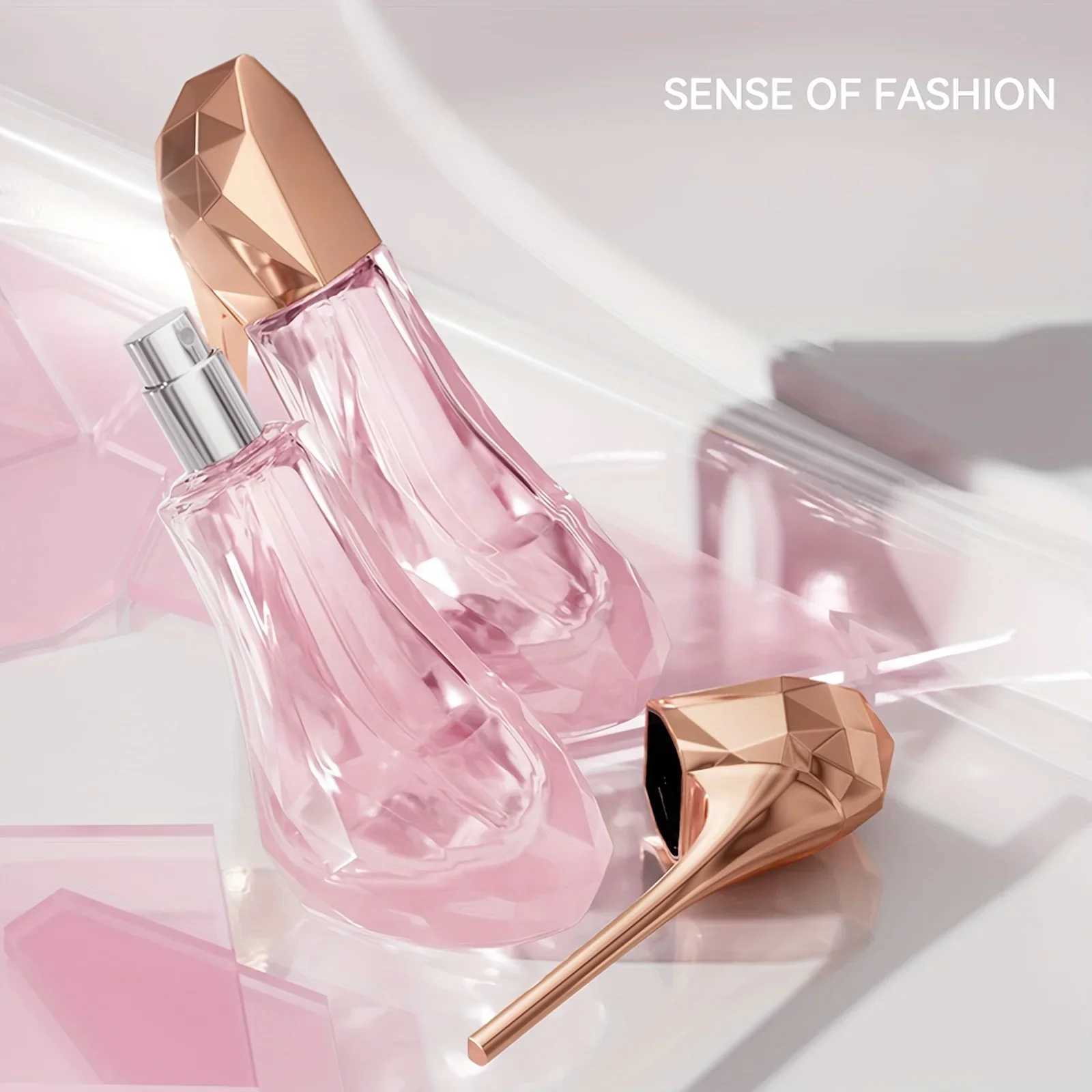High Heel Styling Perfume Eau De Parfum Spray Pink Natural Fragrance Parfum Lasting and Charming Personal Perfume for Women 30ML W250224