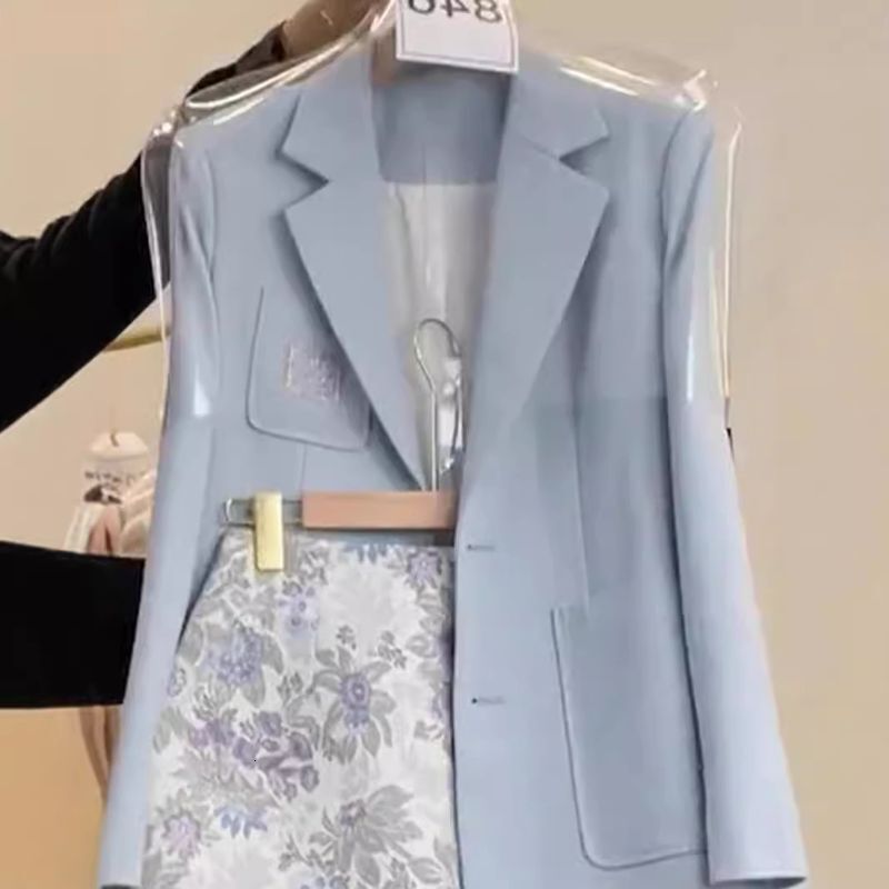 Women's Clothing Fashionable age reducing for women autumn new mature lady style temperament jacket skirt two piece suit