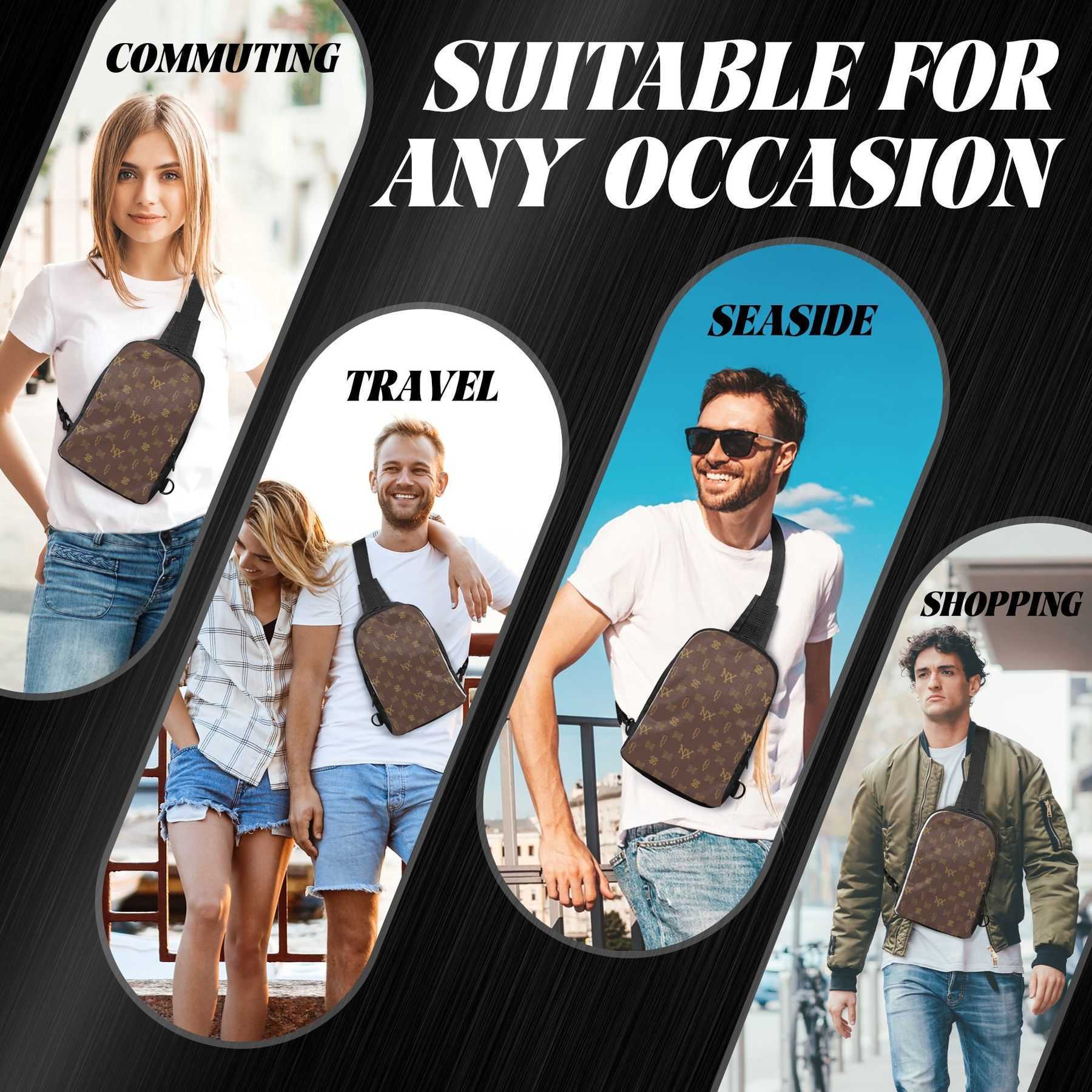 NXY Luxury Men Bags Designer Bag Chest Pack Man Bag Shoulder Bags Highs Quality Cross Body Bags Sling Bag Purse Wallet Belt Bag
