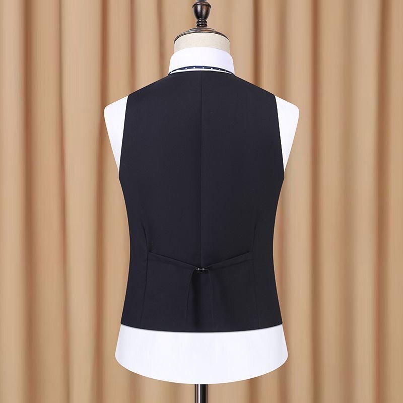 H188Men's suit vest Korean style slim fit thin business casual formal wear