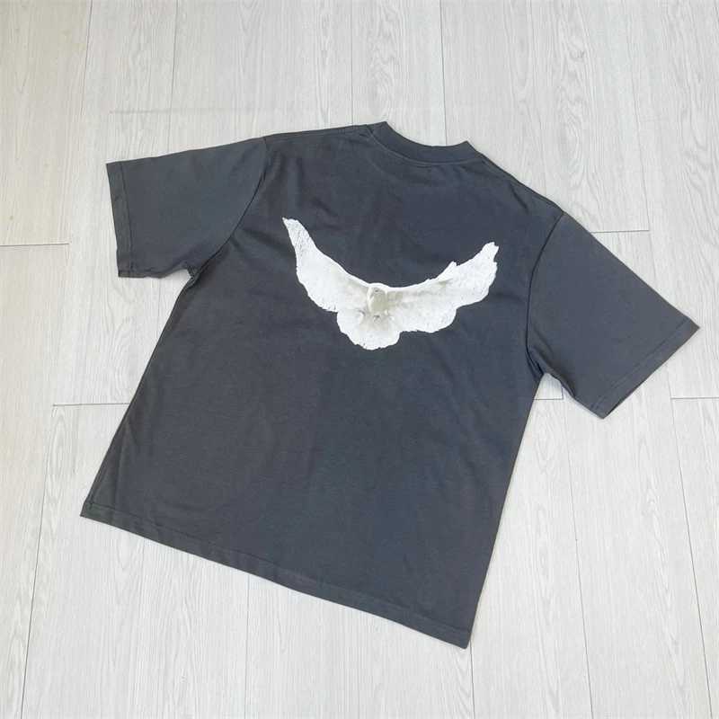 Trend Pigeon 3D Printed T Shirts For Men Fashion Summer Streetwear Short Sleeve Crew Neck T-shirts Simple Cool Hip Hop Tees Tops W250224