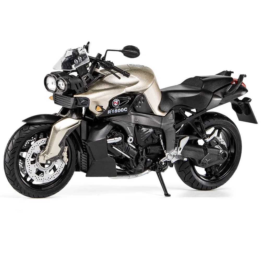 1 12 R1800C Alloy Motorcycle Model Diecasts Metal Vehicle Moto Autocycle Shock-Absorber Off-Road Auke Collection Toys Free shipping
