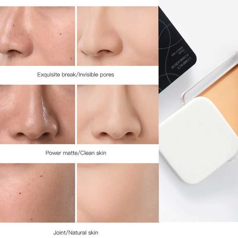 New Soft Natural Makeup Powder for Face Oil-control Mineral Face Powder Compact Foundation translucent powder Pressed With PuffXJ250224
