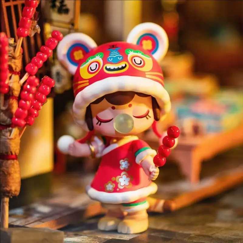 Genuine Rolifeed Nanci Chinese Zodiac Series Blind Box Figures Cute Model Doll Desktop Decoration Children Toy Gift CollectibleT250224