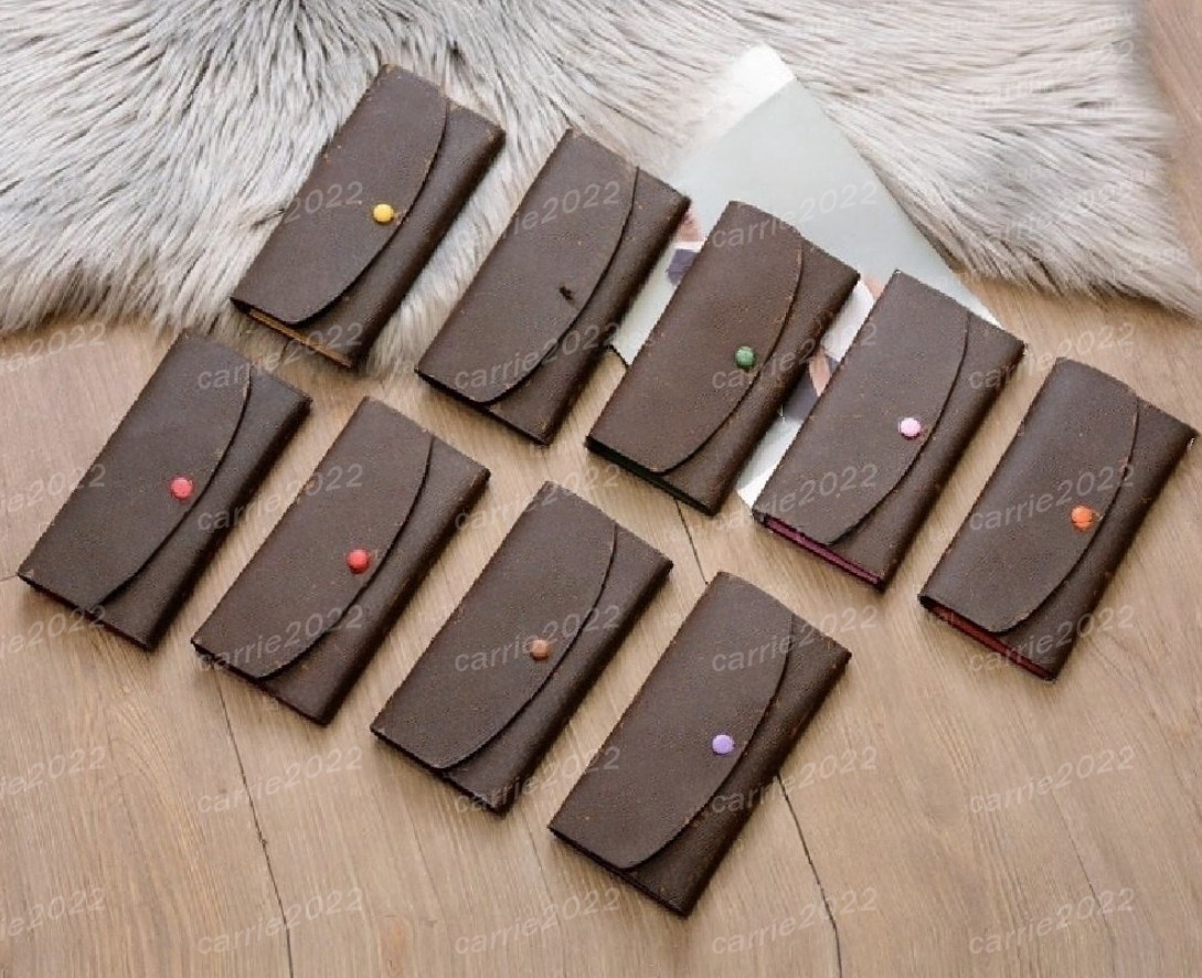 Designer Bags Fold Wallet 10 Colors Printing Wallets Flower Most Stylish Way To Carry Around Money Cards Coins Men and Women Leather Purse Card Holder Emilie Short