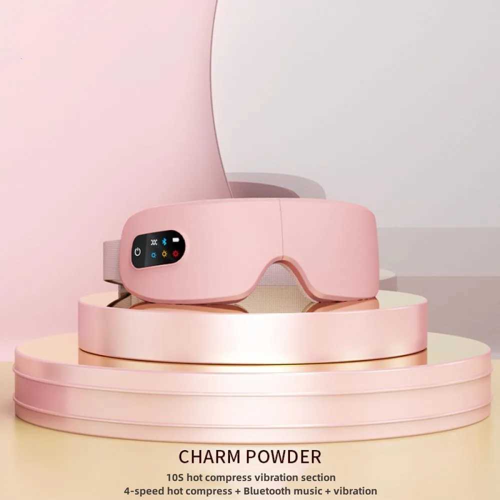 Electric Smart Eye Massager Instrument Hot Compres Heating Vibration Massage Bluetooth Music Eye Care Relieve Fatigue Sleep MaskXJ250224
