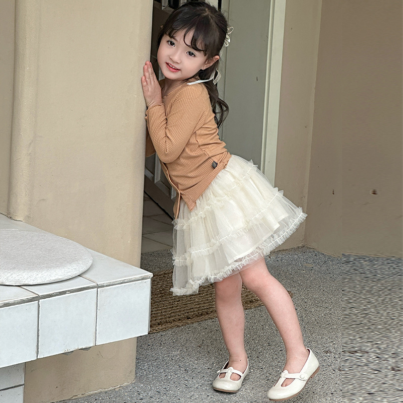Ddmyshoesvip Girl S Fluffy Little Girl S Tutu Children S Mesh Half Skirt Summer New Dress Baby Gauze Skirt