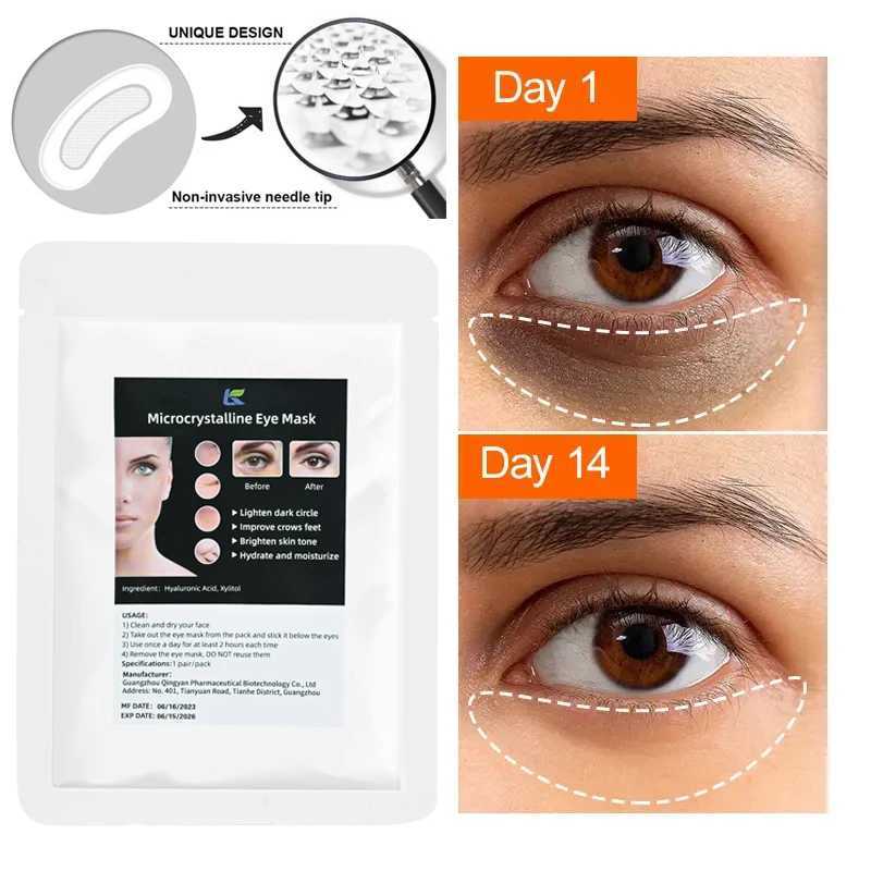 Hyaluronic Eye Mask Anti-Wrinkle Eye Patches Hydrating Moisturizing Smooth Crows feet Eye Care Dark CirclesXJ250224