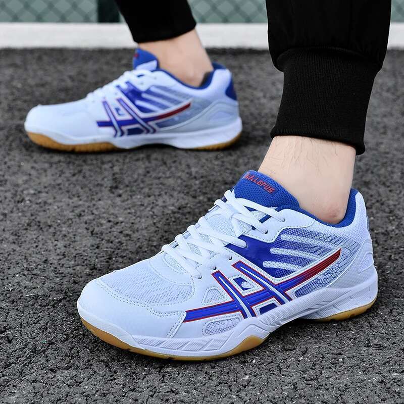 2025 New Sneakers Men Badminton Shoes Light Black Breathable Female Outdoor Training Women Athletics Sports Green
