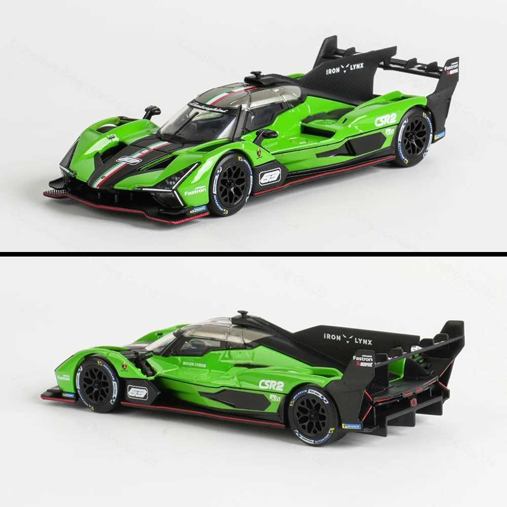 Download 1 43 Lamborghini SC63 Static Die Cast Vehicles Collectible Model Racing Car Toys Acrylic Box Free shipping