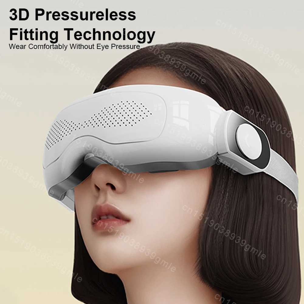 Electric Eye Massage Instrument Vibration Heating Eye Massager Relieve Eye Fatigue Dry Atomization Sleep Eye Care Beauty HealthXJ250224