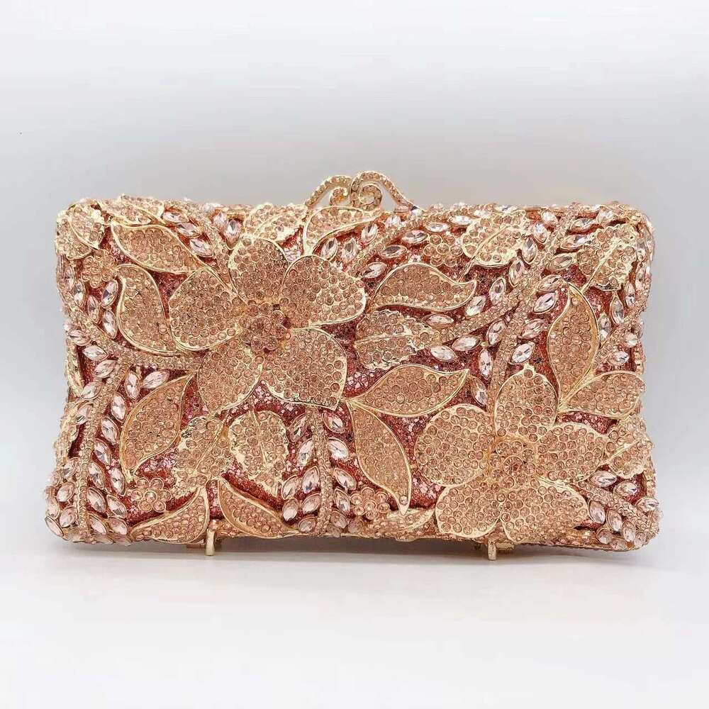 Women's Bags XIYUAN New Arrival Woman Sier Gold Dia Evening Bag Wer Crystal Birthday Party Handbag Wedding Bridal Gala Ral Purse