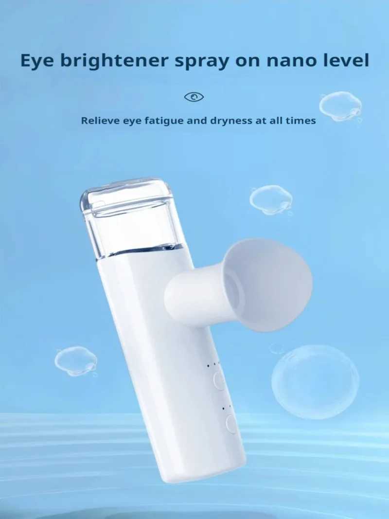 Hand held moisturizing spray protects the atomizer relieves eyewear fatigue eyes buzzing hot and cold spray hand held atomizerXJ250224