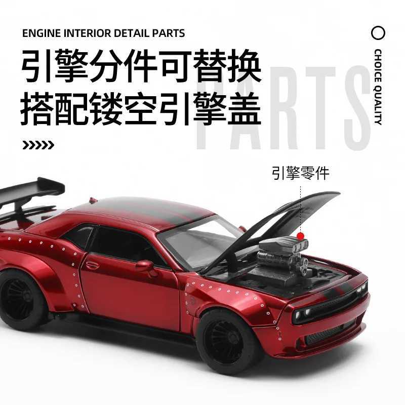 1 36 Dodge challenger SRT Jailbreak Assembled Version Alloy Car Diecasts Toy Vehicles Car Model Car Toy For Children Z250224