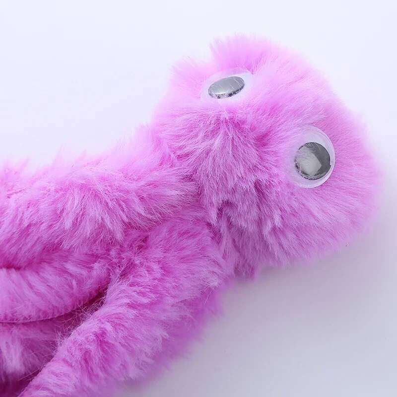 Cute Plush Toy Bite Resistant Teeth Interactive Play Pet Supplies Cat Dog Toys Octopus