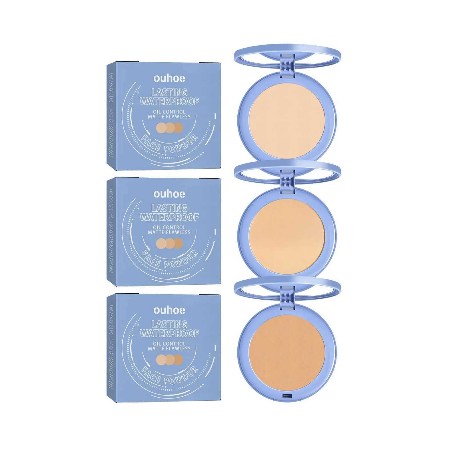 OUHUE Facial Loose Powder Oil Control Invisible Hole Durable Waterproof Natural Powder Basic Makeup Full CoverageXJ250224
