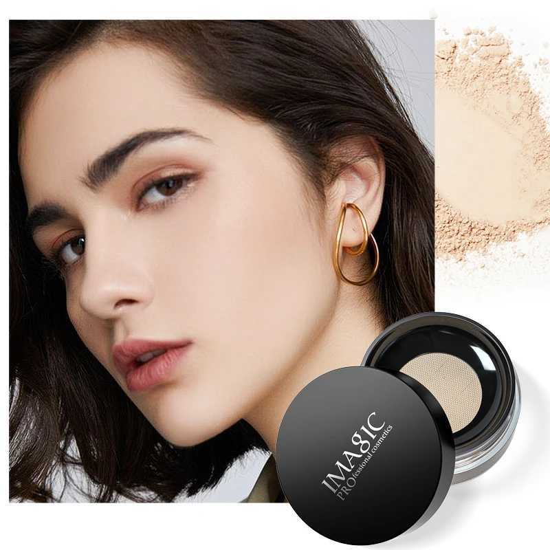 IMAGIC new makeup powder waterproof oil control waterproof foundation invisible brightening skin cosmeticXJ250224