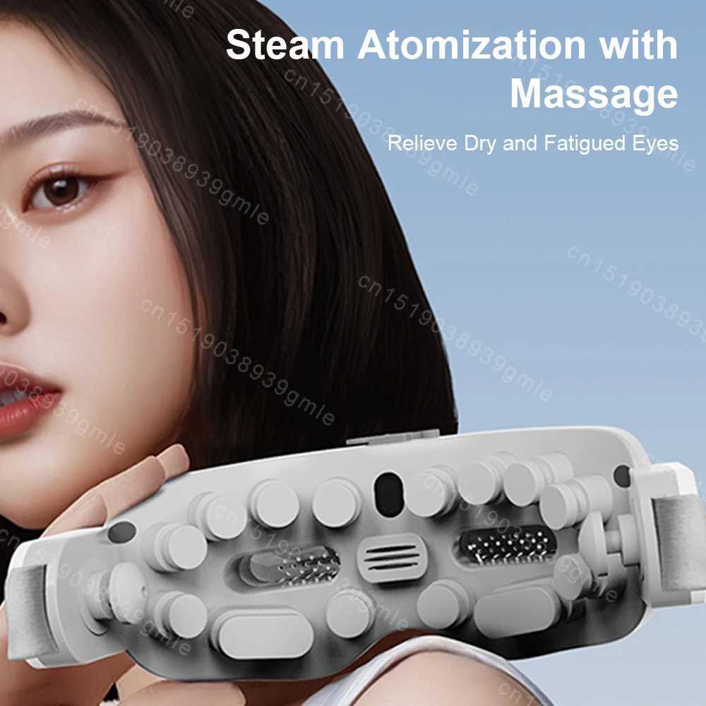 Electric steam eye massager vibration atomization eye massager kneading eye massager Bluetooth relieving eye fatigue massagerXJ250224