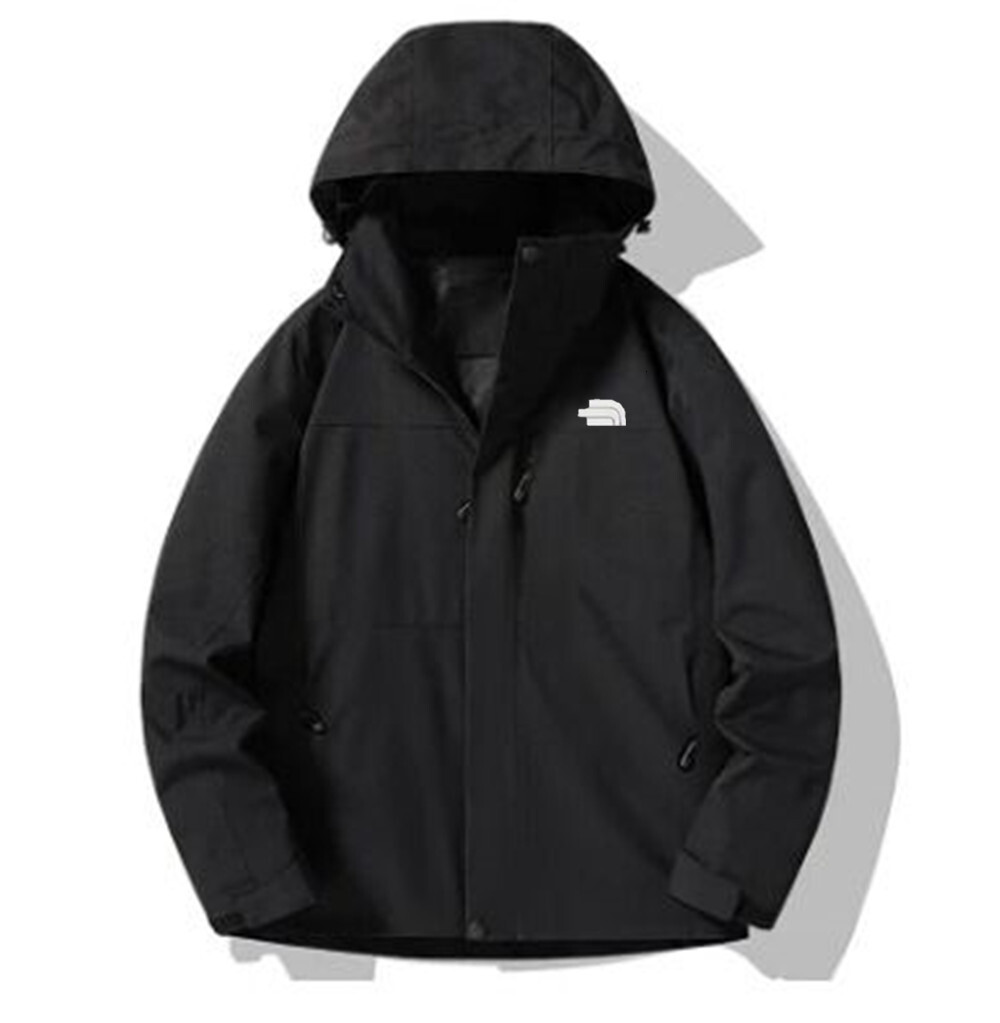 Trendy Designer Unisex Winter Jacket 2025 Thin Hooded Windproof Waterproof Printed Coat for Men Women Autumn Winter Sports Outdoor