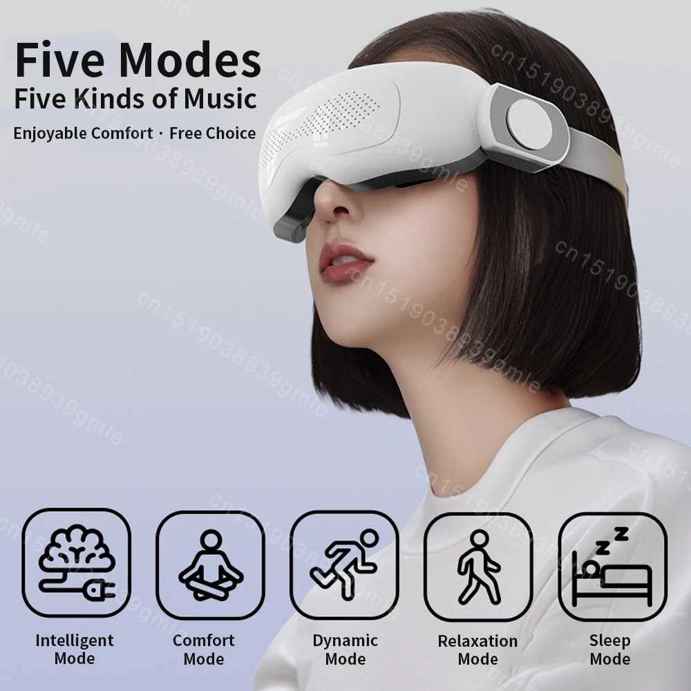 Electric steam eye massager vibration atomization eye massager kneading eye massager Bluetooth relieving eye fatigue massagerXJ250224