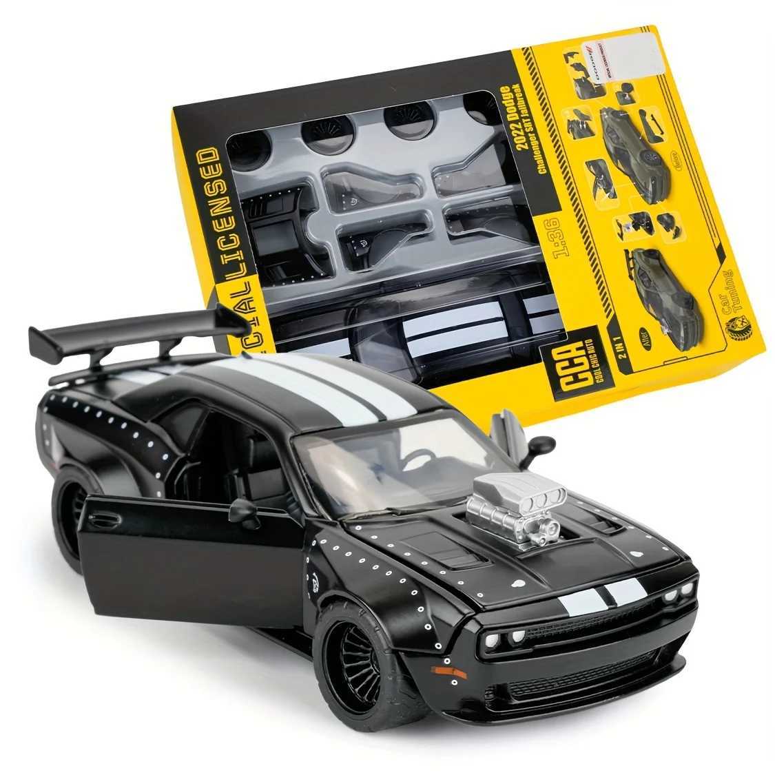 1 36 Dodge challenger SRT Jailbreak Assembled Version Alloy Car Diecasts Toy Vehicles Car Model Car Toy For Children Z250224