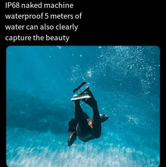New V11 double color screen 5K HD sports camera outdoor diving waterproof riding anti-shaking helmet driving record X250210