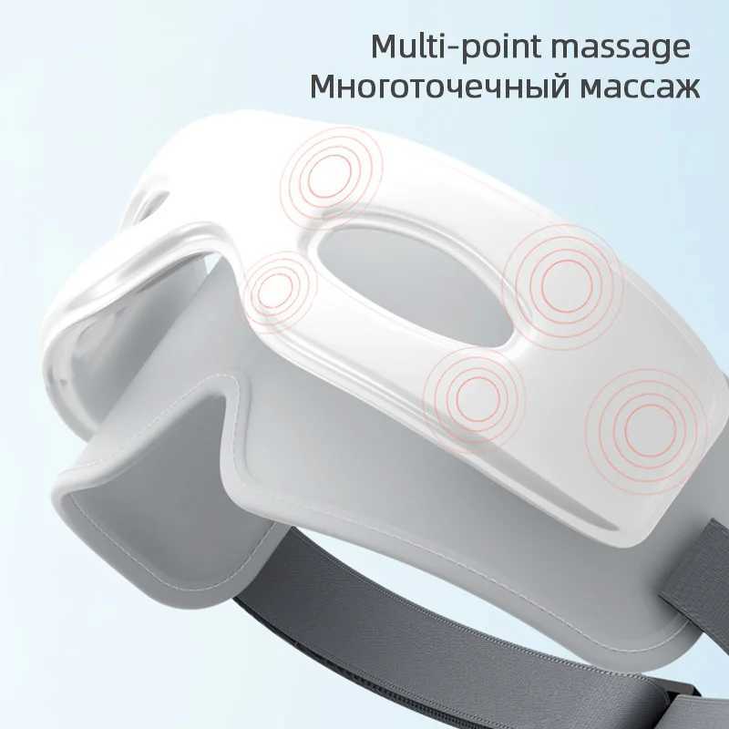 Eye Massager Heating Eyes Mask With Music Airbag Massage For Migraines Dry Eye Eye Strain Dark Circles Relief Improve SleepXJ250224