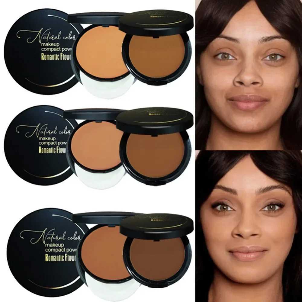 6-color Dark Powder Bronze Powder Dark Skin Foundation Oil Control Concealer Brighten The Face Create 3D Highlight Shadow MakeupXJ250224