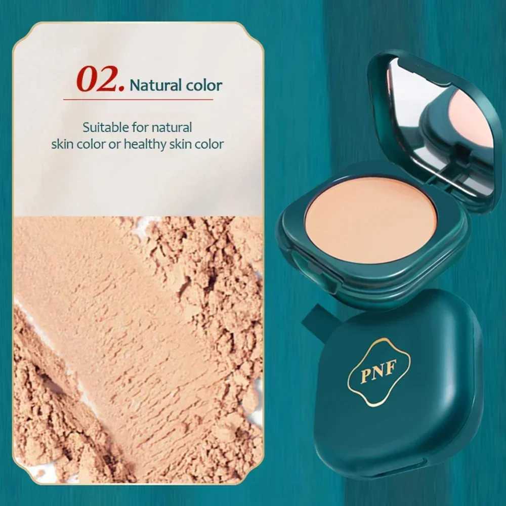 3 Colors Face Pressed Powder Full Coverage Foundation Oil Control Loose Powder Long Lasting Natural Waterproof Cosmetics MakeupXJ250224