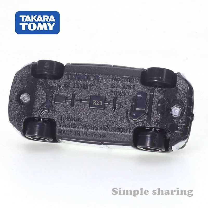 Takara Tomy No.102 Yaris Cross GR Sport (Box) Car Alloy Toys Motor Vehicle Diecast Metal Model for Children Free shipping