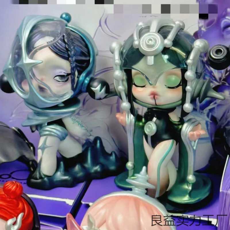 Popmart Bubble Mart Blind Box Skullpanda Sound Series Trendy Play Creative Sp Handmade Doll OrnamentT250224