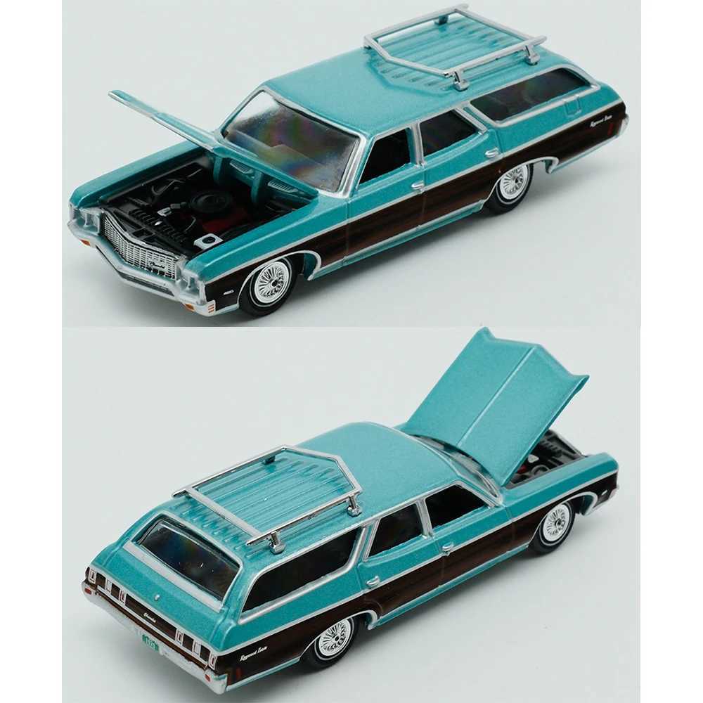 1 64 Johnny Lighing Auto World Diecast Alloy Car Hidden Version Pot Truck Chevy Kingswood Estate Pontiac Tanker Model Free shipping