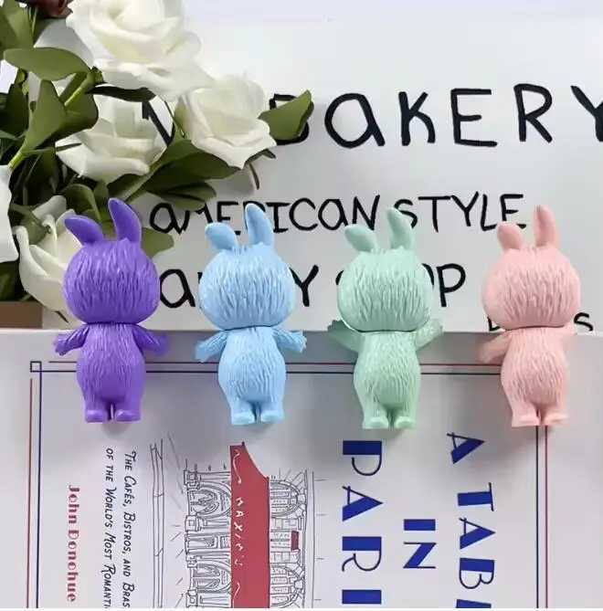 1-12PCS Blind Box Labubu Hippers Figure Action Figurine Doll Collection Pvc Model Toys Wholesale Children Birthday ChristmasT250224