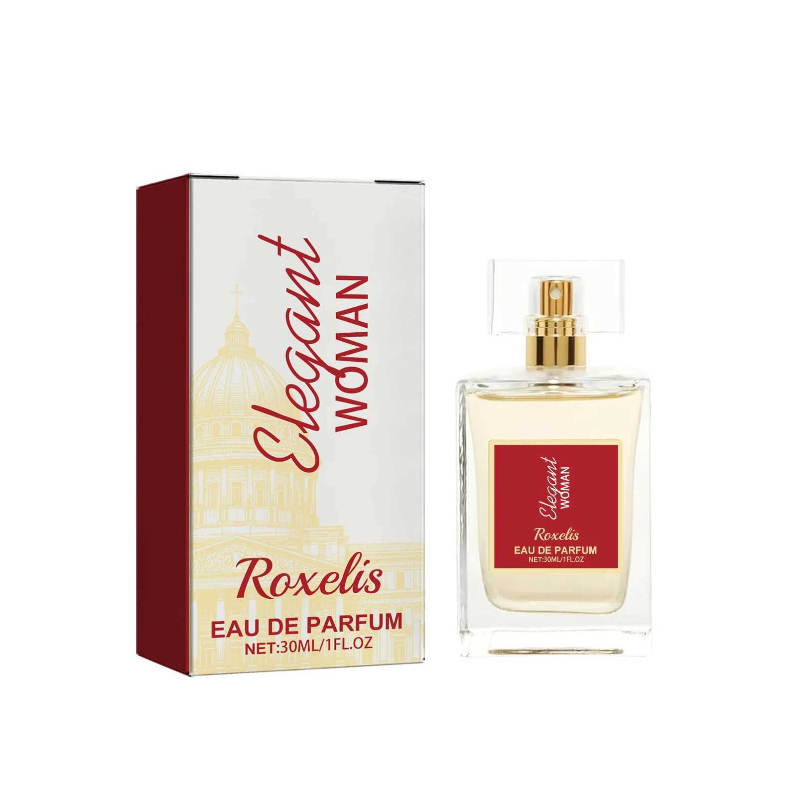 Roxelis 30ml Elegant Floral Scent Perfume Spray Women Long Lasting Fragrance Fresh Pheromone Flirting Attract Charming Perfume W250224