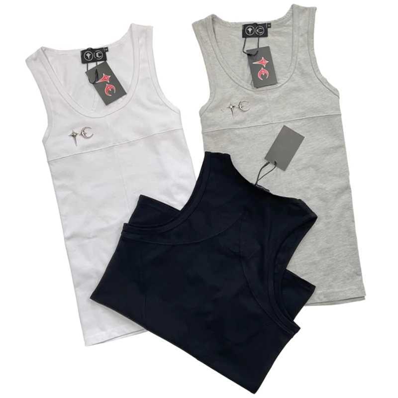 Men's Tank Tops Retro Solid Color Thug Club Vest Metal Star Moon Simple Design Summer Leisure Breathable THUG CLUB Tank Tops z250223