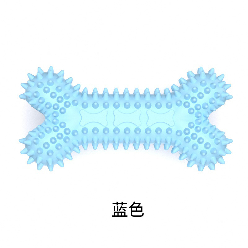 Pet toys, bone shaped dog toys, grinding teeth sticks, cat and dog supplies, bite resistant and stress relieving toys