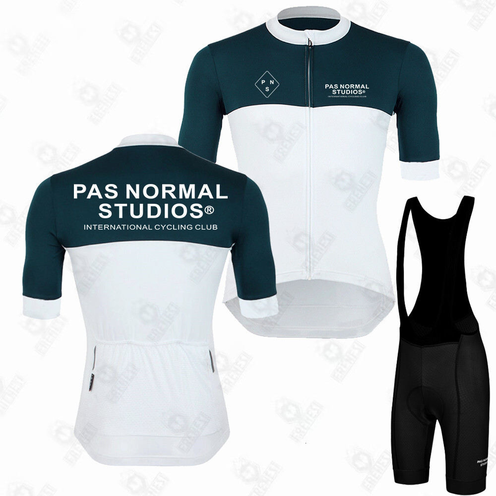 PAS Outdoor Cycling Set Road Mountain Bike Riding Suit Summer Short Sleeved Overalls